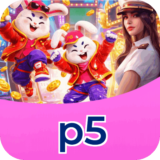 Plataforma p5 mostrando interface moderna, jogos certificados e recursos de segurança licenciados